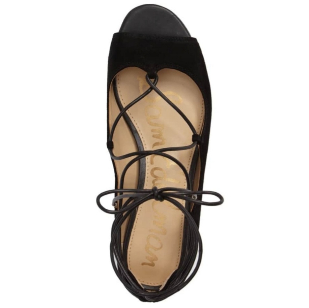 Casual Chic Sam Edelman Ghillie Flat - Picture 4 of 6